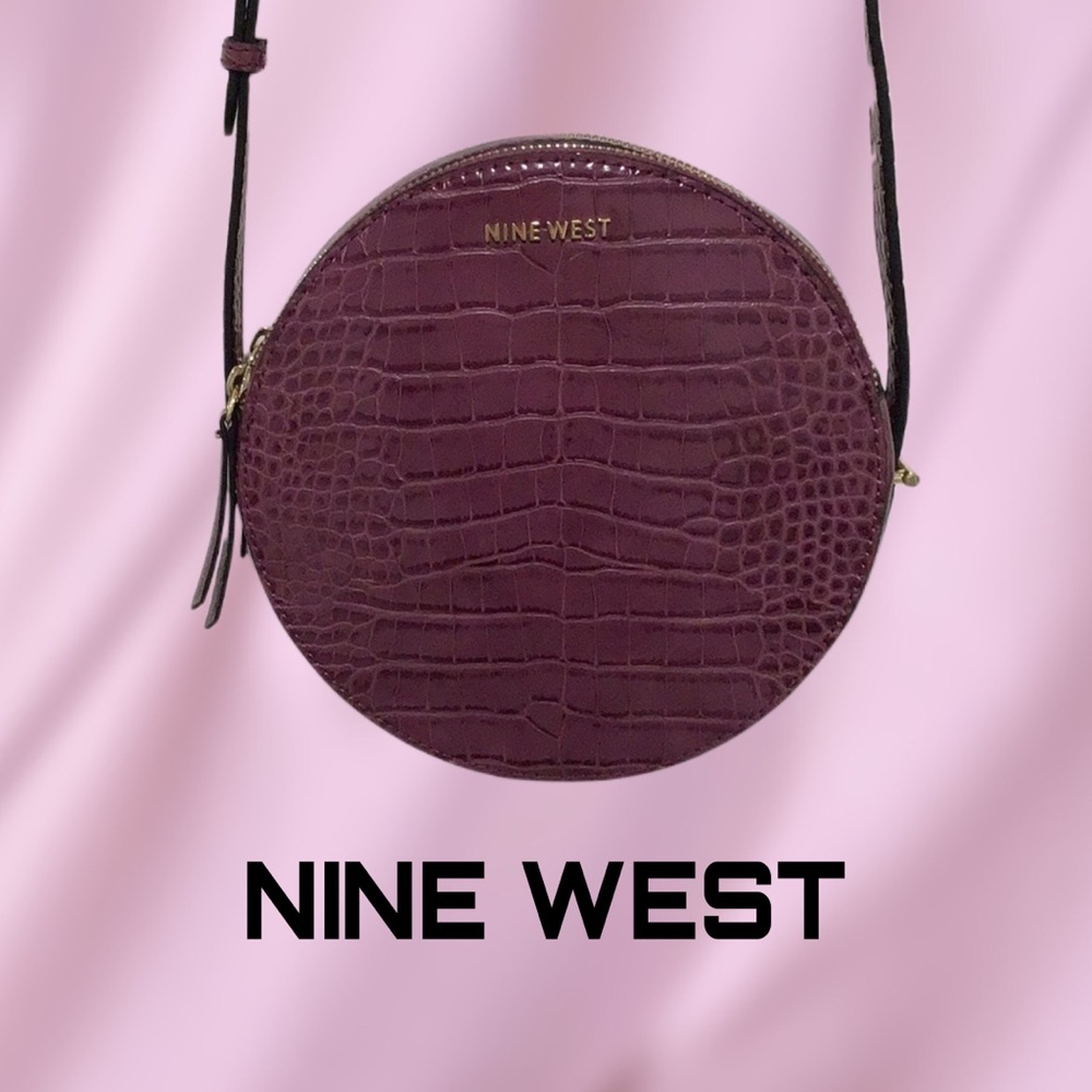 NEW Nine West Circle Crossbody Bag, Purple